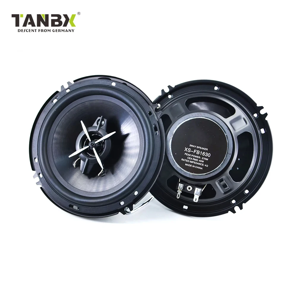 

6/6.5 Inch Car Audio Coaxial Speaker 3 Way High Power Active Auto Speakers XS-FB1630(1pair speakers)