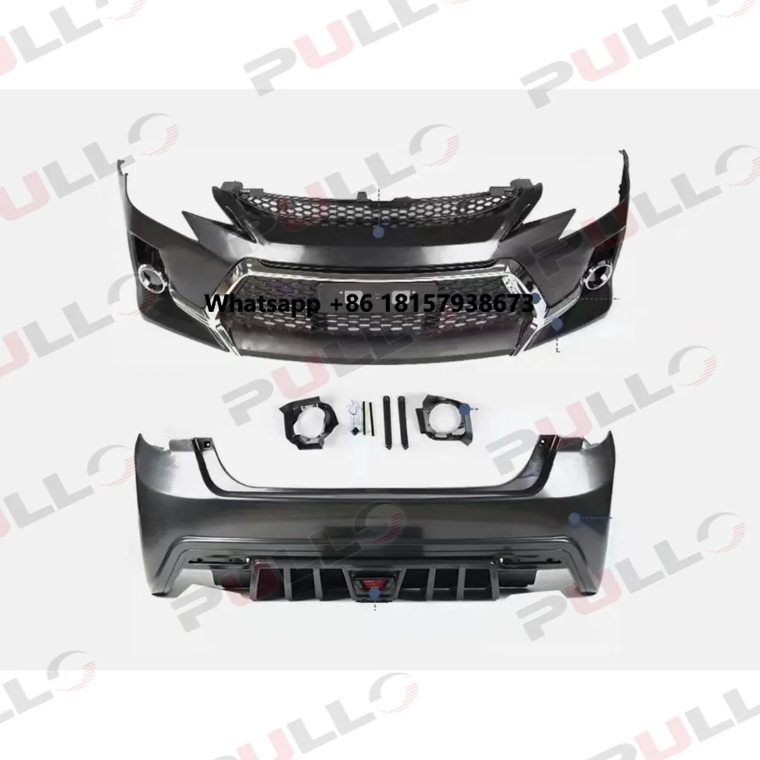 

Car Body Kit for REIZ Mark X 2014-2018 Change to GS Style Include Front and Rear Bumper with Grille and Auto Lamps Side Skirt