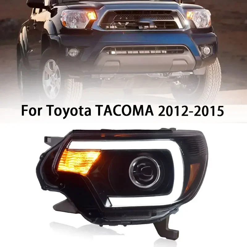 

Car Styling for Toyota Tacoma Headlights 2012-2015 Tacoma LED Headlight LED DRL Bi Xenon Lens Head Lamp Accessories