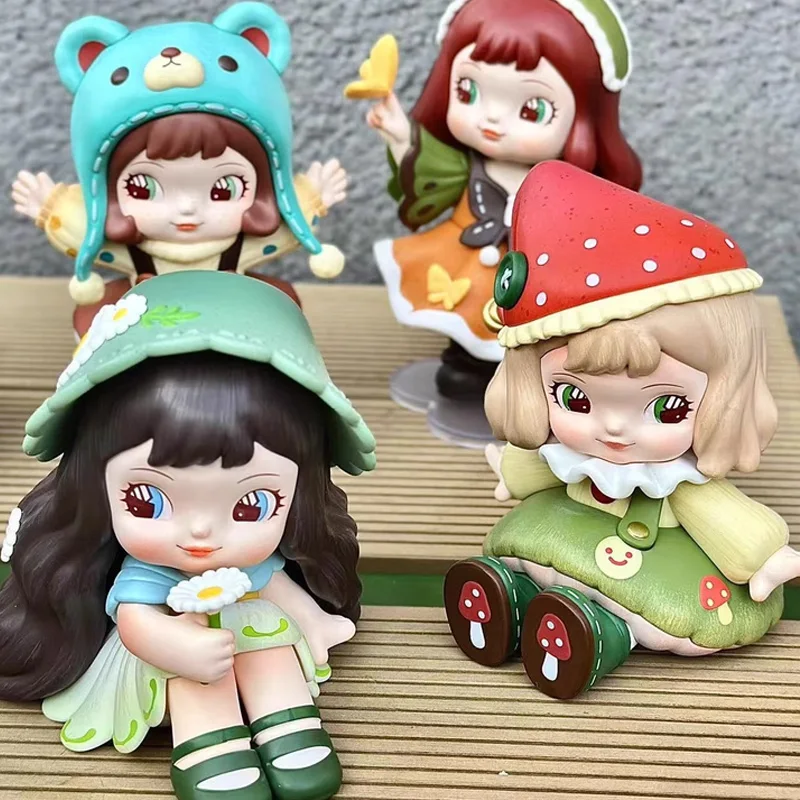 

Rolife Summer Rainforest Series Blind Box Figurines Trendy Collectible Healing Toys Display Ornaments High-End Gifts