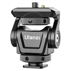 Ulanzi U-150 DSLR Camera Monitor Mount 360° Swivel and 180° Tilt Adjustable Monitor Holder with Cold Shoe for Nikon Canon Sony