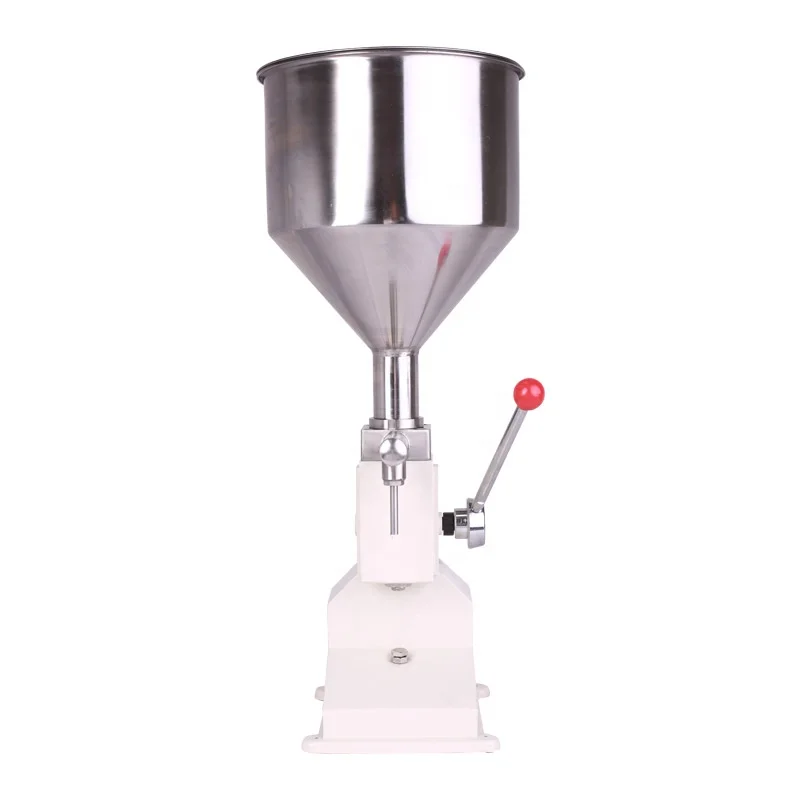 A03 Manual Cream Honey Filling Machine   Liquid Shampoo Oil Paste Potatoes Sauce Bottle Filler