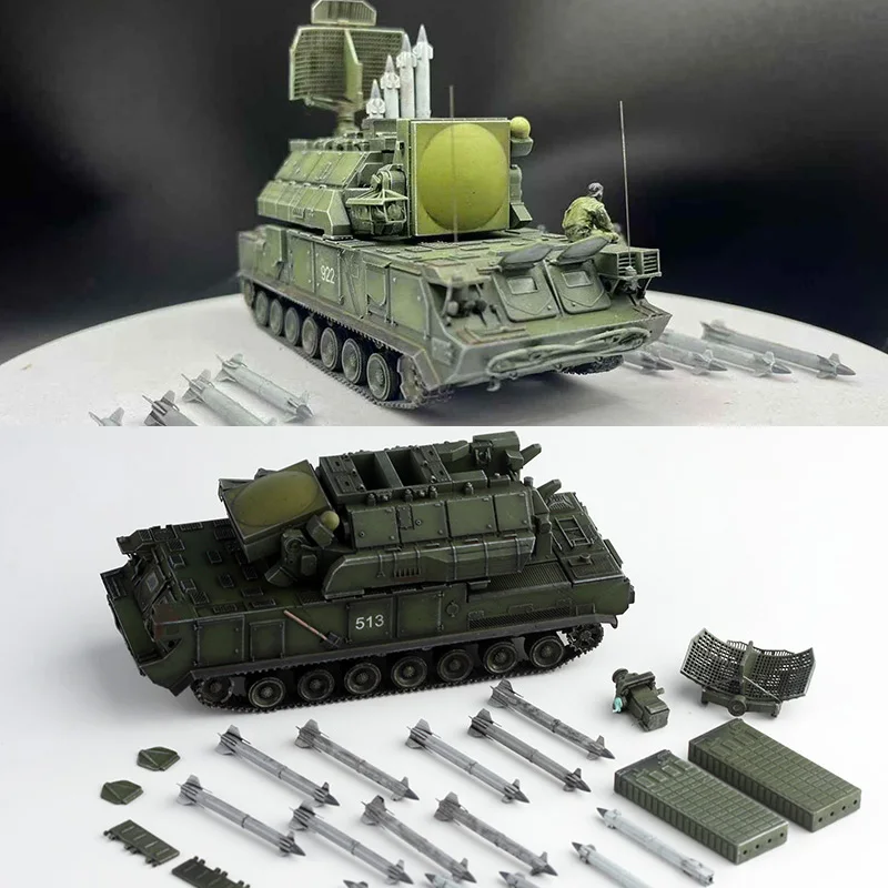 

AM 1/72 Scale Russian 9K330 M1 Air Defense Missile System Tracked Tank Resin Model Classics Gifts Souvenir (Dolls not included)