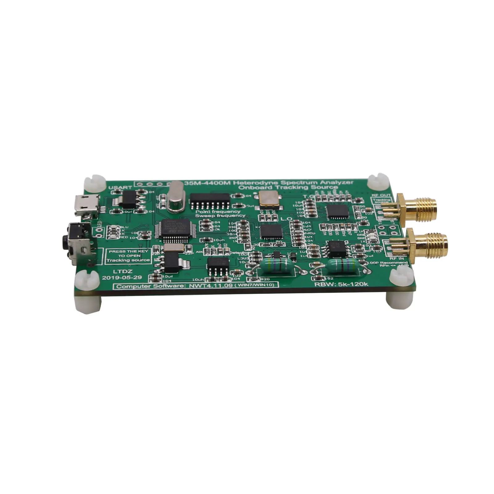 LTDZ_35M-4400M USB Spectrum Analyzer With Tracking Source Module Spectrum Signal Source