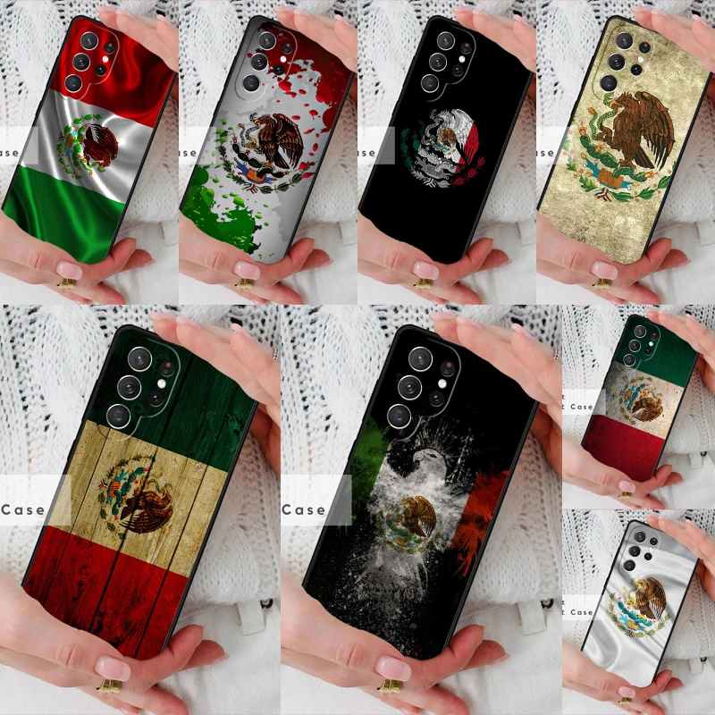 Mexico Mexican Flag Phone Cover Case for Samsung Galaxy S26 Ultra S20 FE Note 10 S24 S23 S21 S25 Plus S22