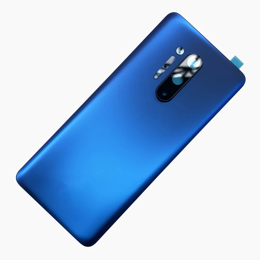 For Oneplus 8 Pro A+++ New Glass Back Battery Cover Door Rear Glass 1+8Pro Eight Battery Cover Housing Case with Camera Lens