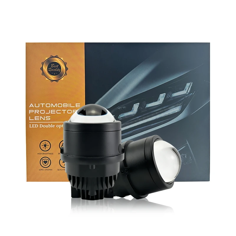 hot selling projector led fog lights for universal cars 12 v Auto Car LED Headlight Bulbs Fog Lamps