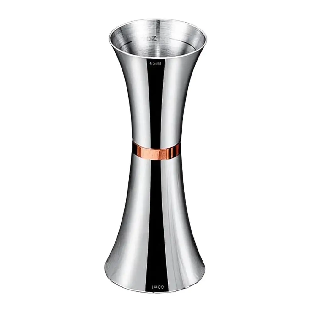 Stainless Steel Double End Jigger Clear Scale Mini Cocktail Jigger Dual-Head Bar Measuring Cup Restaurant Bar
