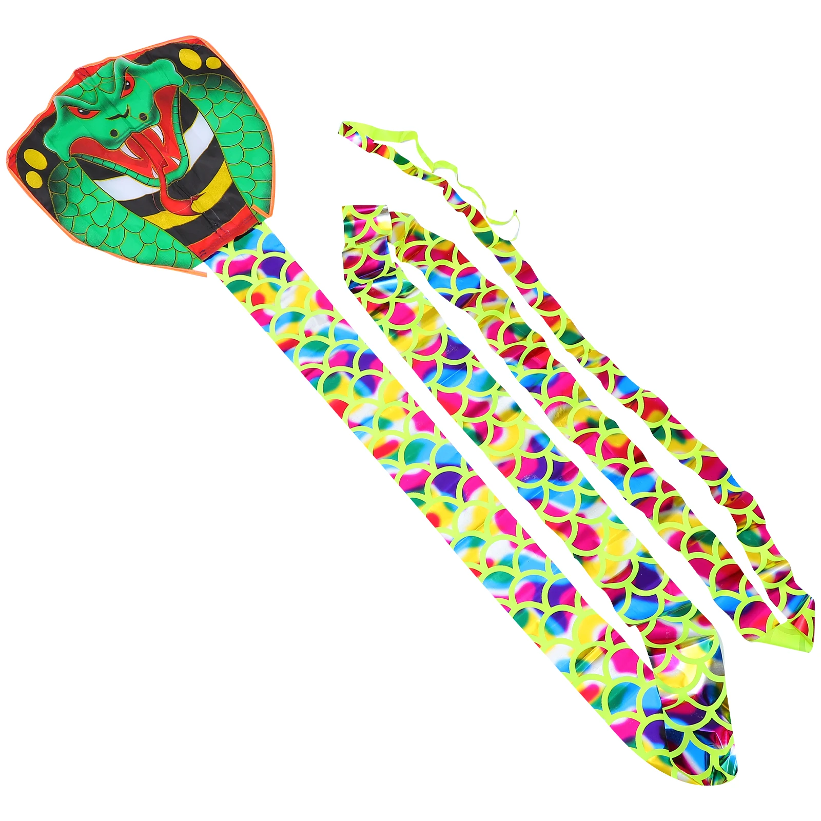 Lange Slangvlieger Creatieve Staart Groen Extra Grote Vliegers voor Kinderen Volwassenen Lichtgewicht Draagbaar Opvouwbaar