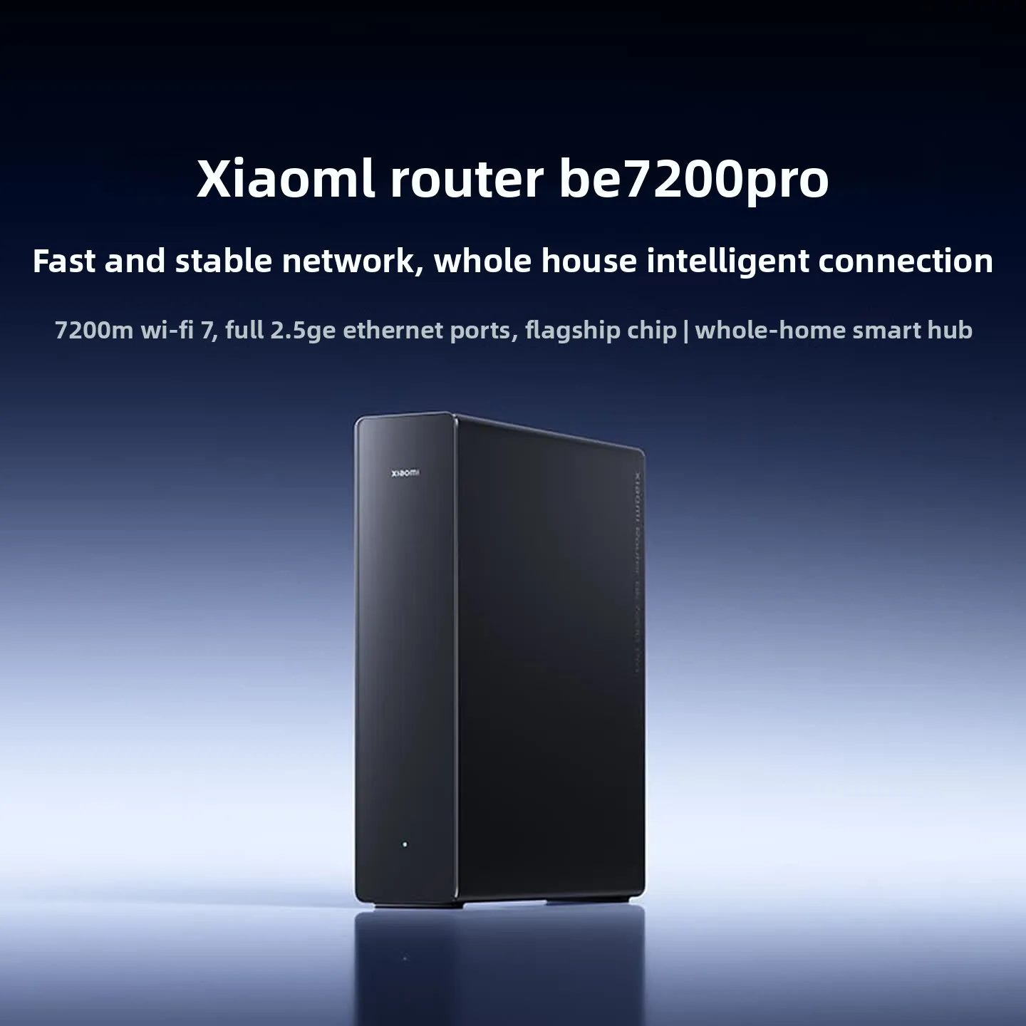Xiaomi BE7200 Pro WiFi 7 Wireless Router Dual Band MLO Mesh High Speed Stable Home Office WiFi Network Router