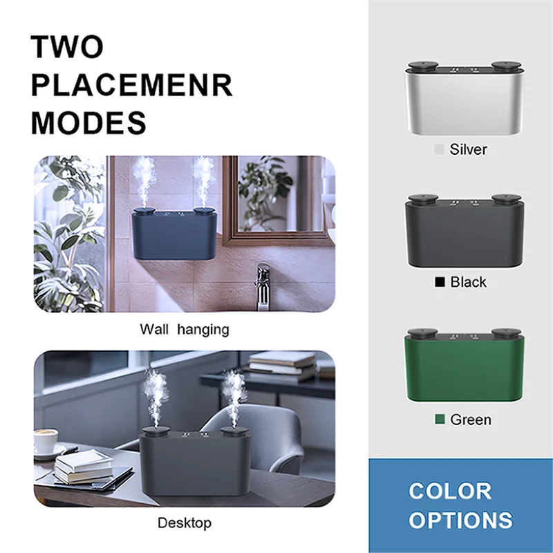 X4 Twins Best Home Electric Waterless Twin Aroma Diffuser with Unique Design