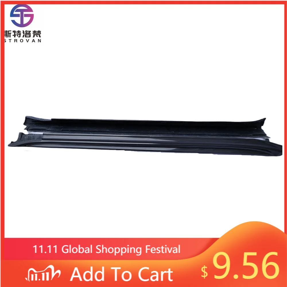 STLF  for Porsches Panameras 971 Executive Extended Edition BodyKit with CarbonFiber G-Style Side Skirt Door Trim Strip Side Lip