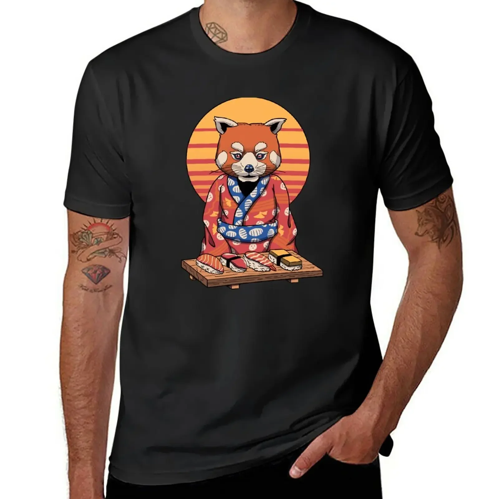 

New Rad Panda T-Shirt Short sleeve oversized t shirts summer tops oversized t shirts for men