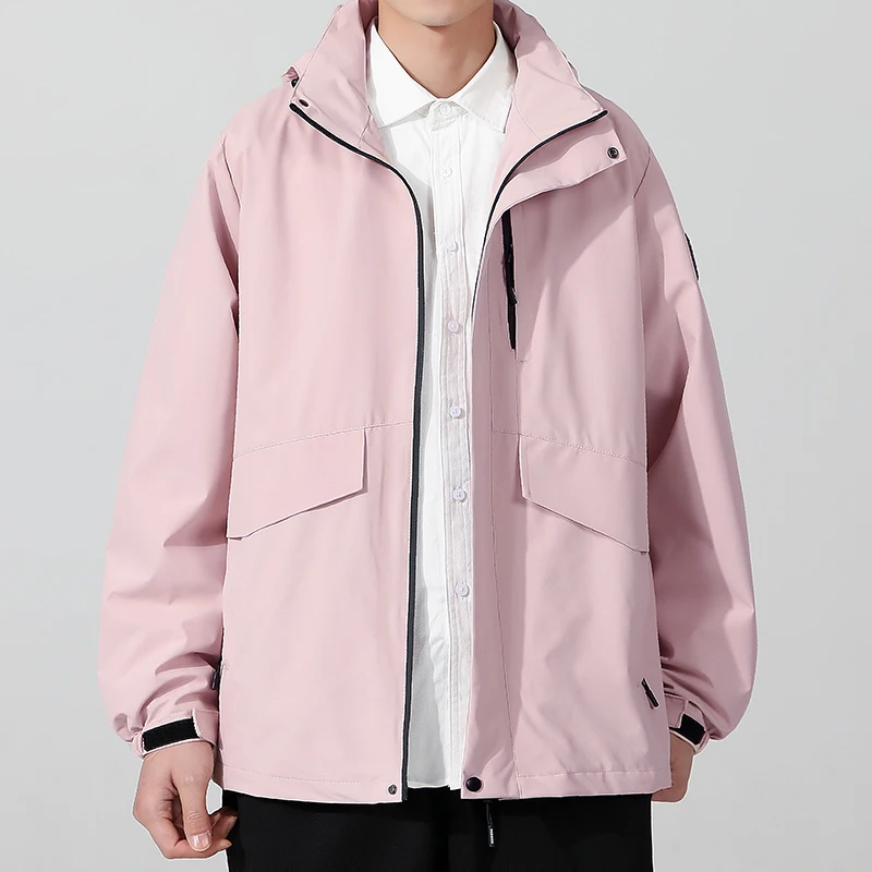 

Высокое качество, уличная толстовка, пальто, осенняя повседневная свободная верхняя одежда, женская дышащая мужская новая спортивная ветровка, водонепроницаемая куртка, топы