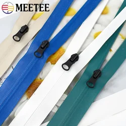 1/2M 3# 5# Waterproof Zipper Tapes with Zippers Slider Reverse Nylon Zip Bag Clothing Zips Repair Kit DIY Sewing Accessories