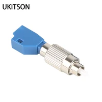 Adaptador de LC a FC Keystone LC-FC, enchufe Jack UPC, modo único 9/125Um, conector lucente hembra FC macho, enchufe de fibra óptica híbrida