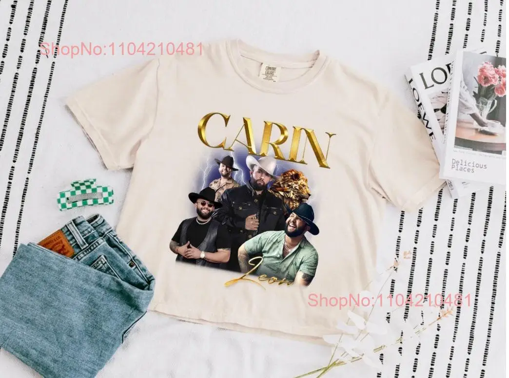 Carin Leon T Shirt 2024 tour merch Boca chueca concert fans long or short sleeves