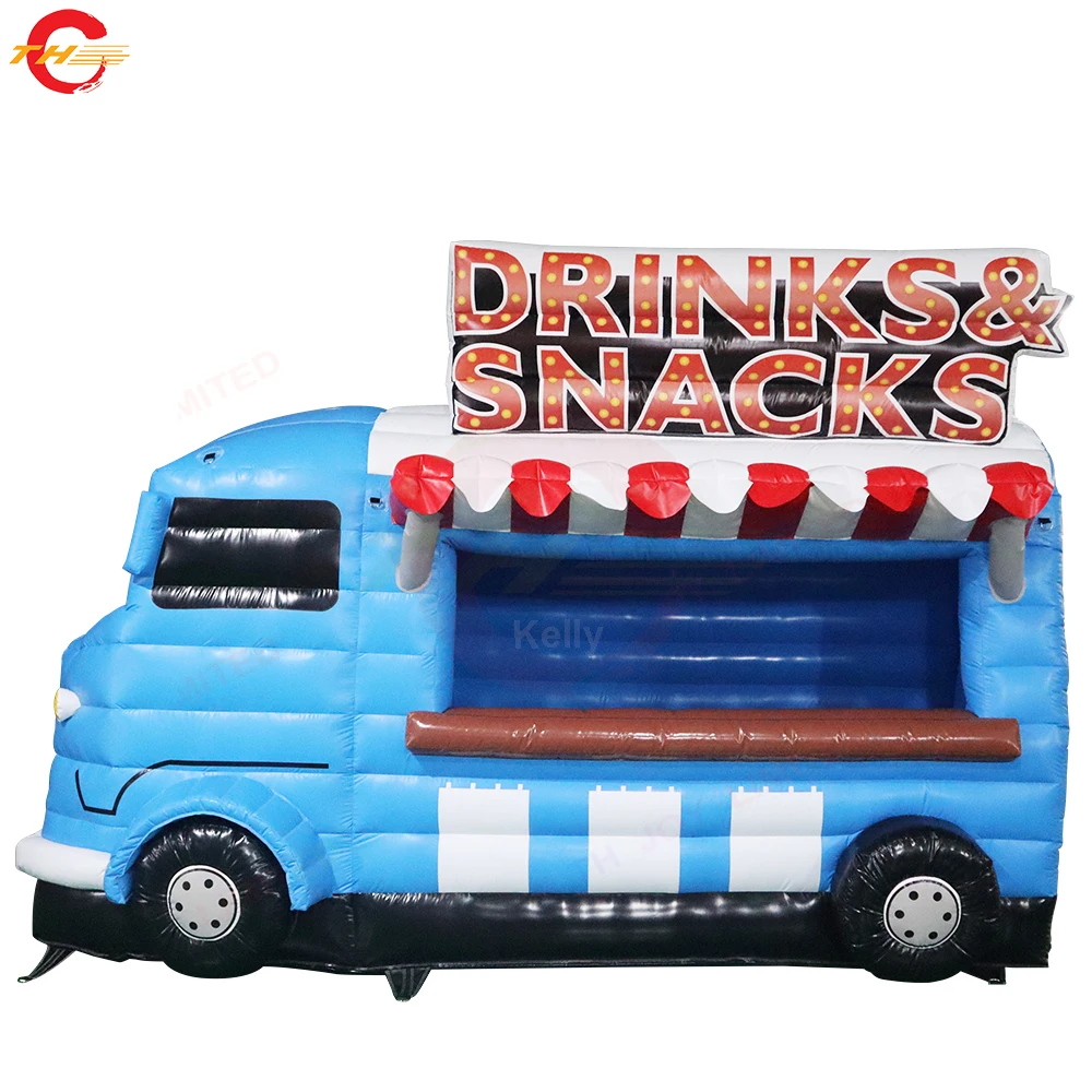 Réplica inflable de Vanice para eventos de carnaval, tienda de campaña para aperitivos y bebidas, 4x2,7x3mH, envío gratuito