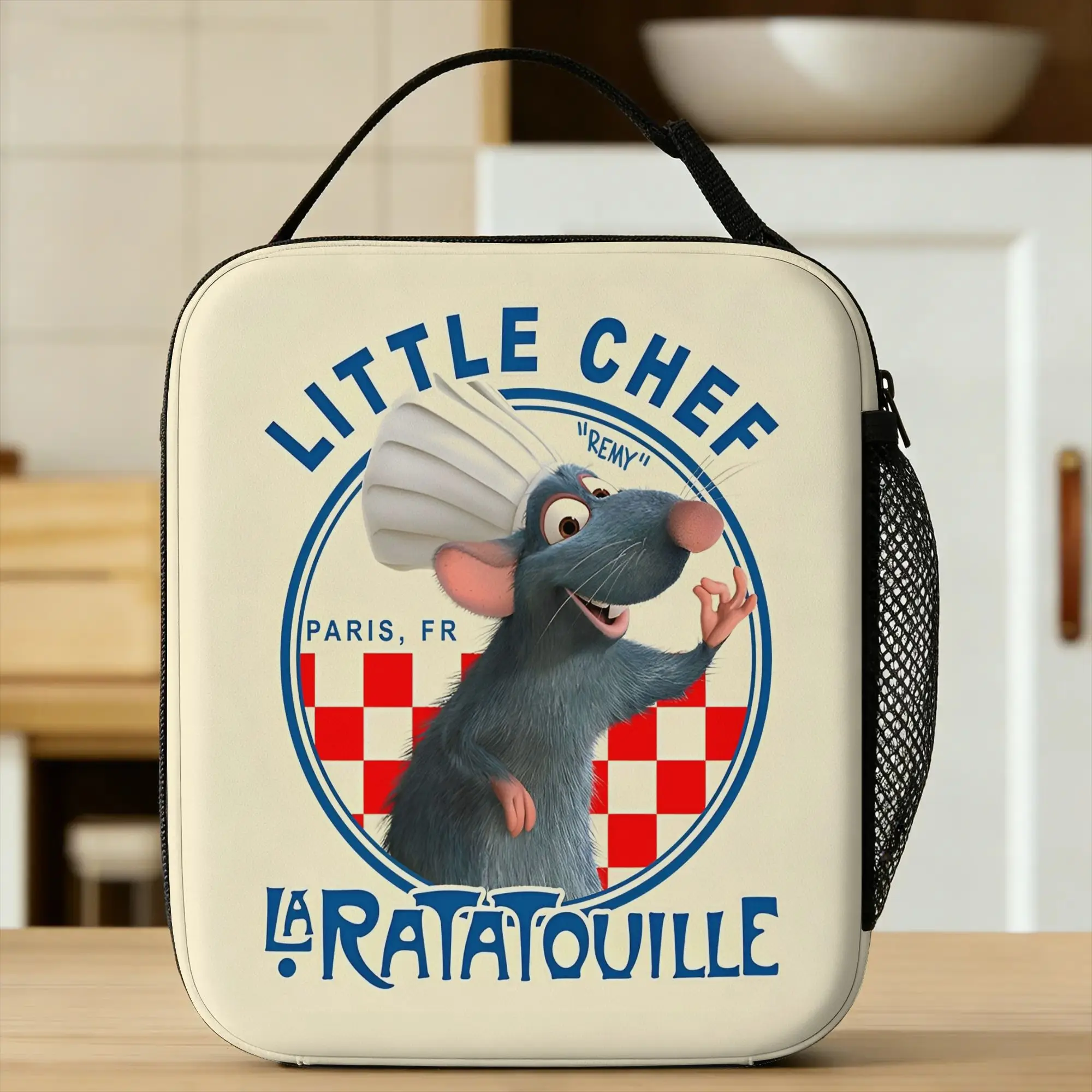 Ratatouille Lunch Bag cook Fun Lunch Box Picnic Portable Thermal Tote Handbags For Child Waterproof Print Cooler Bag