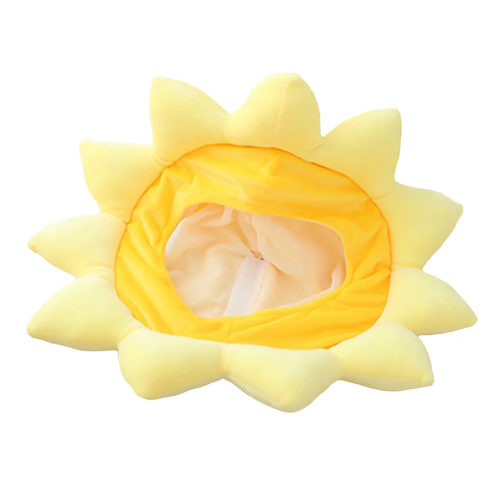 

1 pc Sunflower Hat Party Headdress For Carnival Festival Masquerade Cosplay Novelty Costume Accessory Party Hat