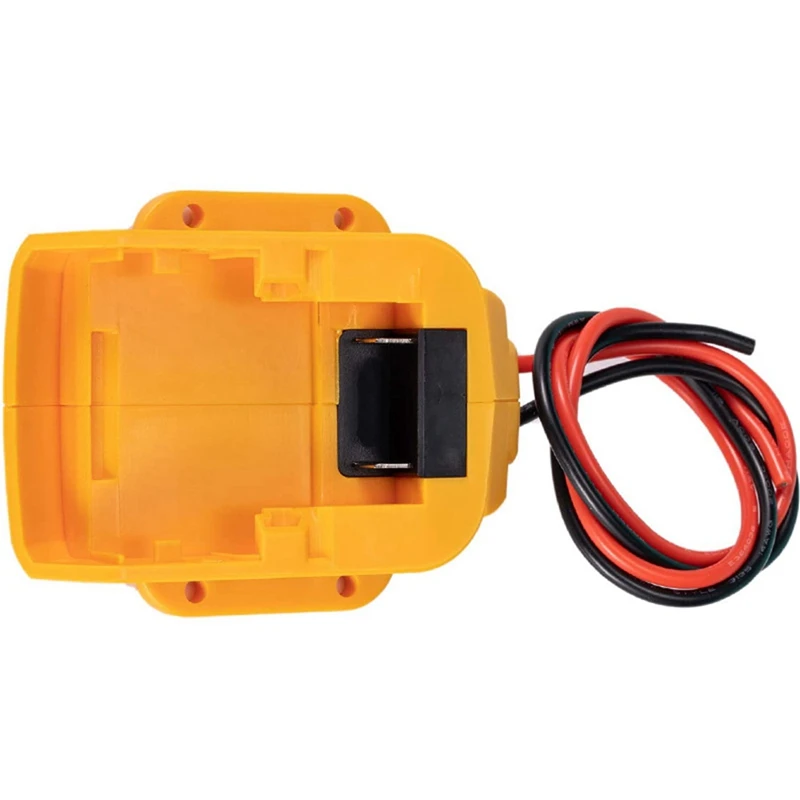 Battery Adapter For Dewalt 20V Battery 18V Dock Power Connector Power Convertor Replacement For DCB205 DCB205-2 DCB204