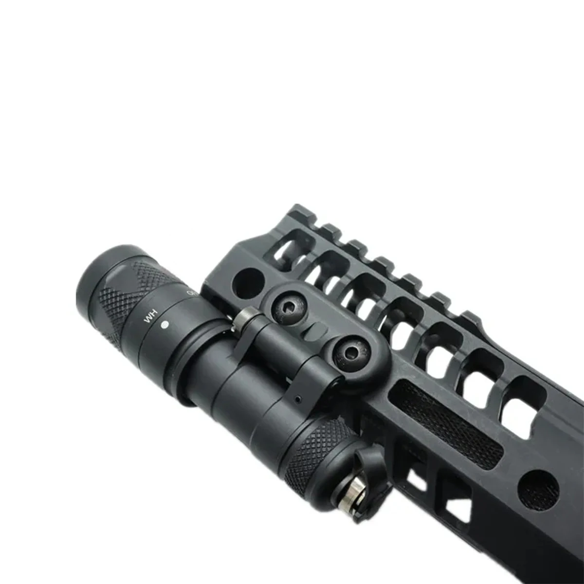 Airsoft Surefire-RM45 Off Set, Mlok Mount, M340C, M640DF, M640V-DF, M600DF, montagem de luz de arma para M-LOK Keymod GBB, trilho Picatinny