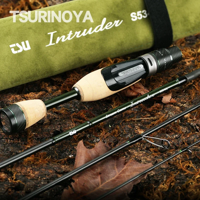 tsurinoya vara de pesca portatil do carbono com guia fuji para montanha e corrego secao 16m 168m mf fuji 01