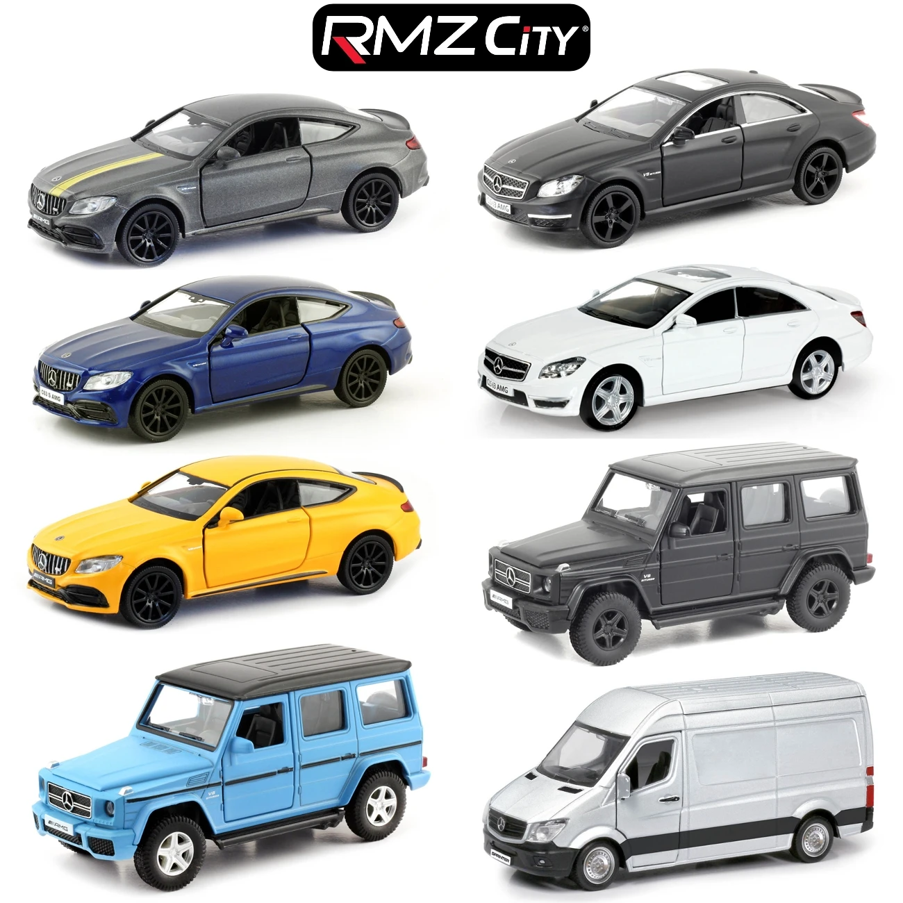 

1/36 Mercedes-Benz SUV Hatchback Van Sedan супер спортивная игрушечная модель автомобиля RMZ CiTY литая под давлением металлическая миниатюрная коллекция подарок для мальчиков