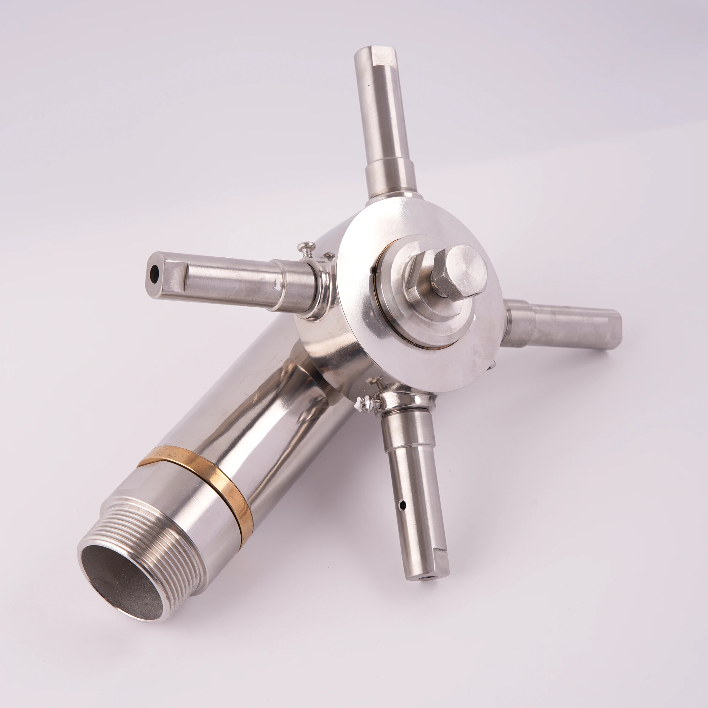 

KT-599 360° Rotary Tank Cleaning Nozzle - Stainless Steel 304 for Industrial Washing Systems,High-temperature Steam Nozzle