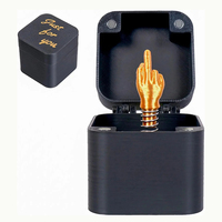 Christmas Prank Gift Middle Finger In Box Funny Creative Out Of The Box Pop-up Middle Finger Gifts Box Prank Quirky Gift New