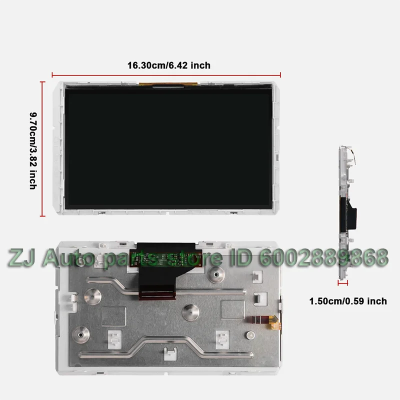 BM 9269020 BM 9289007 para BMW X3 F25 X4 F26 X5 F15 X6 F16 X1 F48 CID65 6,5 pulgadas navegación GPS para coche radio pantalla LCD