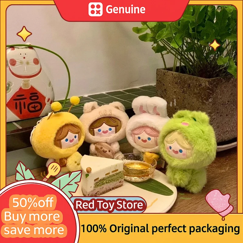 

Подлинный поиск единорога Cell Rico Happy Fluffy Series слепая коробка игрушки фигурка коробка-сюрприз милая кукла подарок детские игрушки куклы