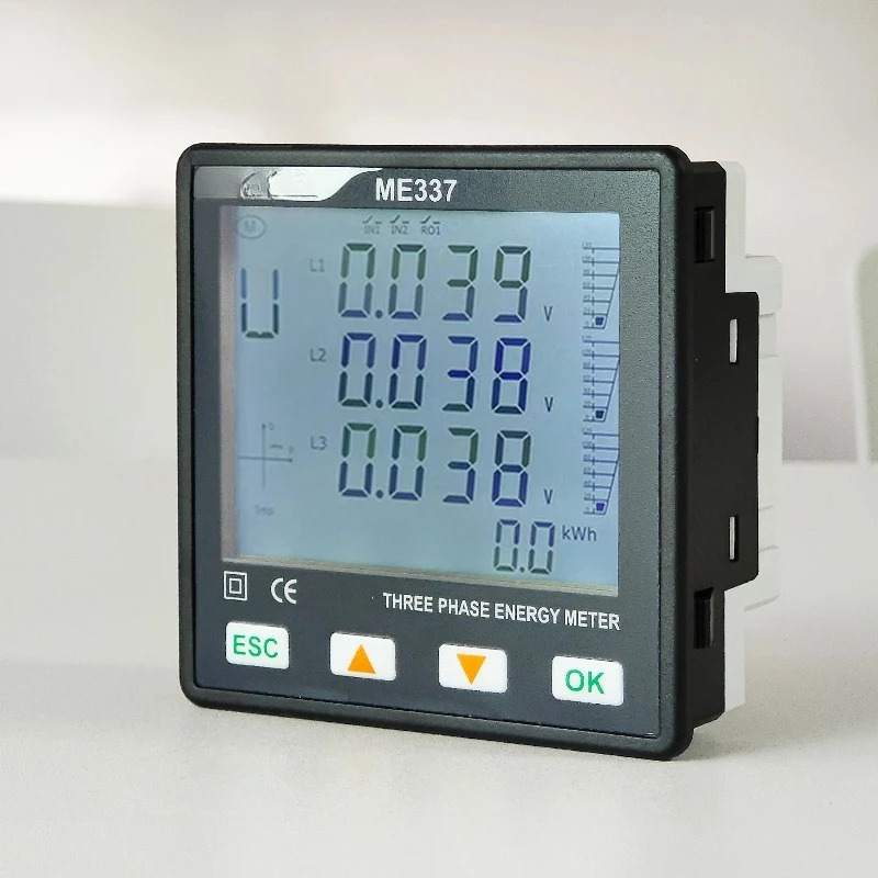 Smart Power Quality Electricity Meter Energy Analyzer