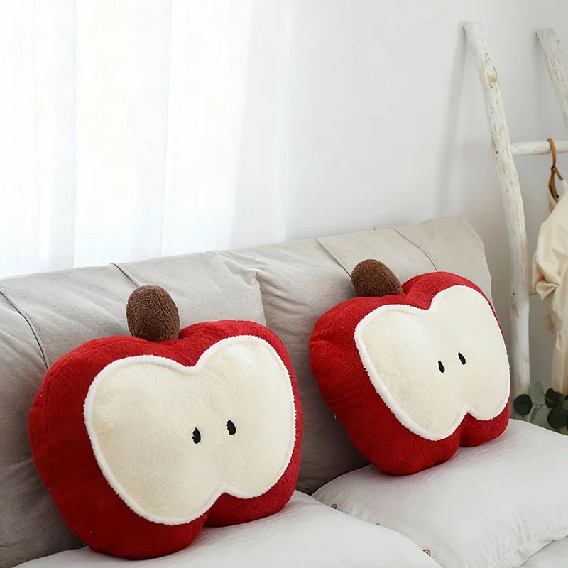 

Apple Pillow Sofa Living Room Office Waist Protection Pillow Cushion Student Dormitory Sleeping Pillow Bedhead Cushion Pillow