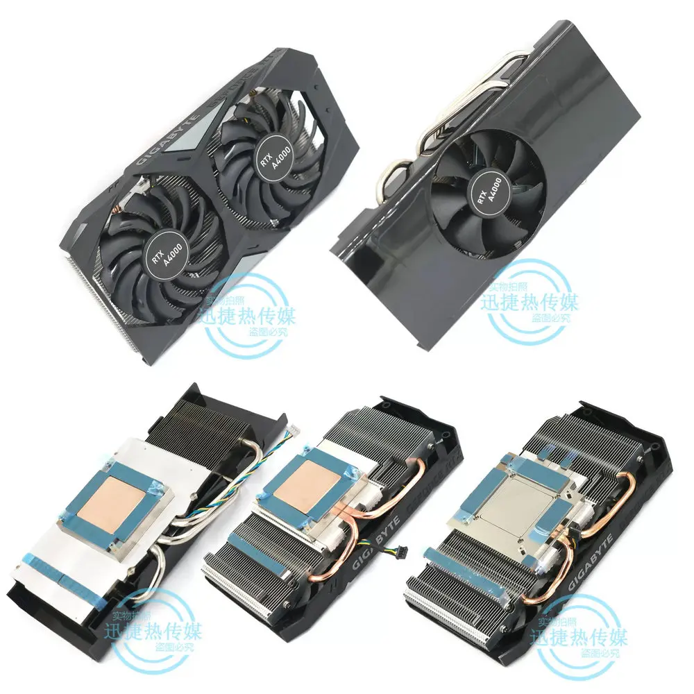 New the Cooler Radiator Suitable  for RTX3050 RTX3060 RTX3060Ti A4000 Public Architecture Graphics Video Card