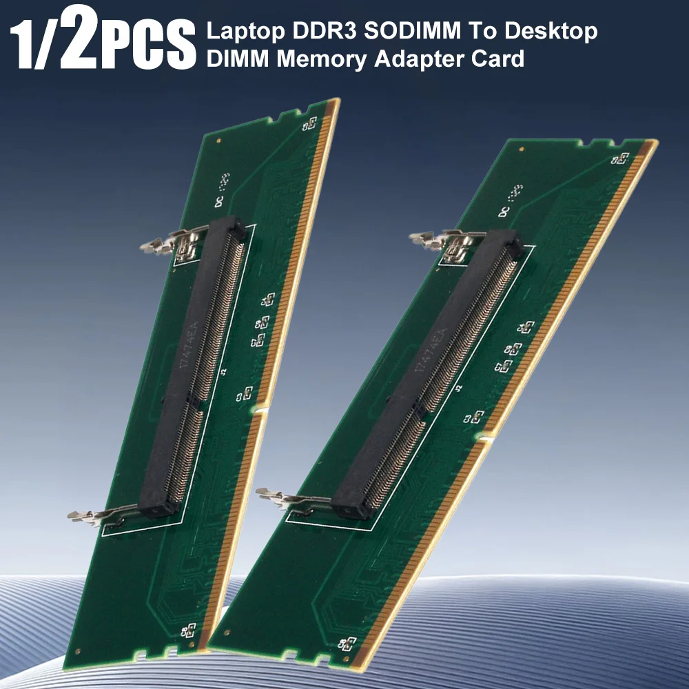 

Laptop DDR3 DDR4 SODIMM To Desktop DIMM Memory Connector Cards Converter Adapter 1.5V DDR3 DDR4 Memory Card Converter Tester