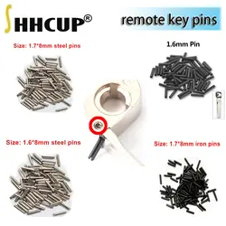 100pcs/lot Remote Control Key Blank Fixed Car Key PIN 1.6MM/1.7MM for KD Xhorse Folding Remote Key Blade L:8MM D:1.6MM/1.7MM