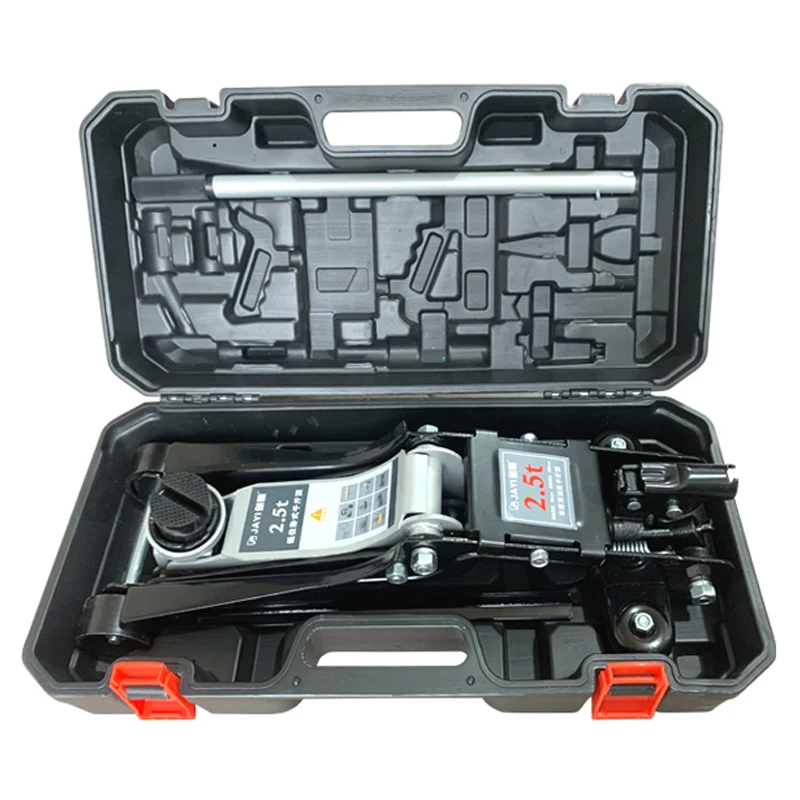 Outdoor Auto Repair First Aid Tools 2.5T Horizontal Hydraulic Jack, Hydraulic Car Lifting Equipment for Off-Road Vehicle/SUV