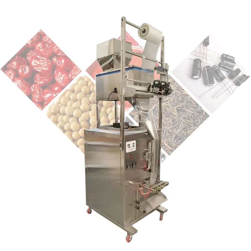 Automatic Granule Powder Sealing Packaging Machine Precise Weighing Adjustable Weight Suitable For Nuts Tea Bags Packing Machine