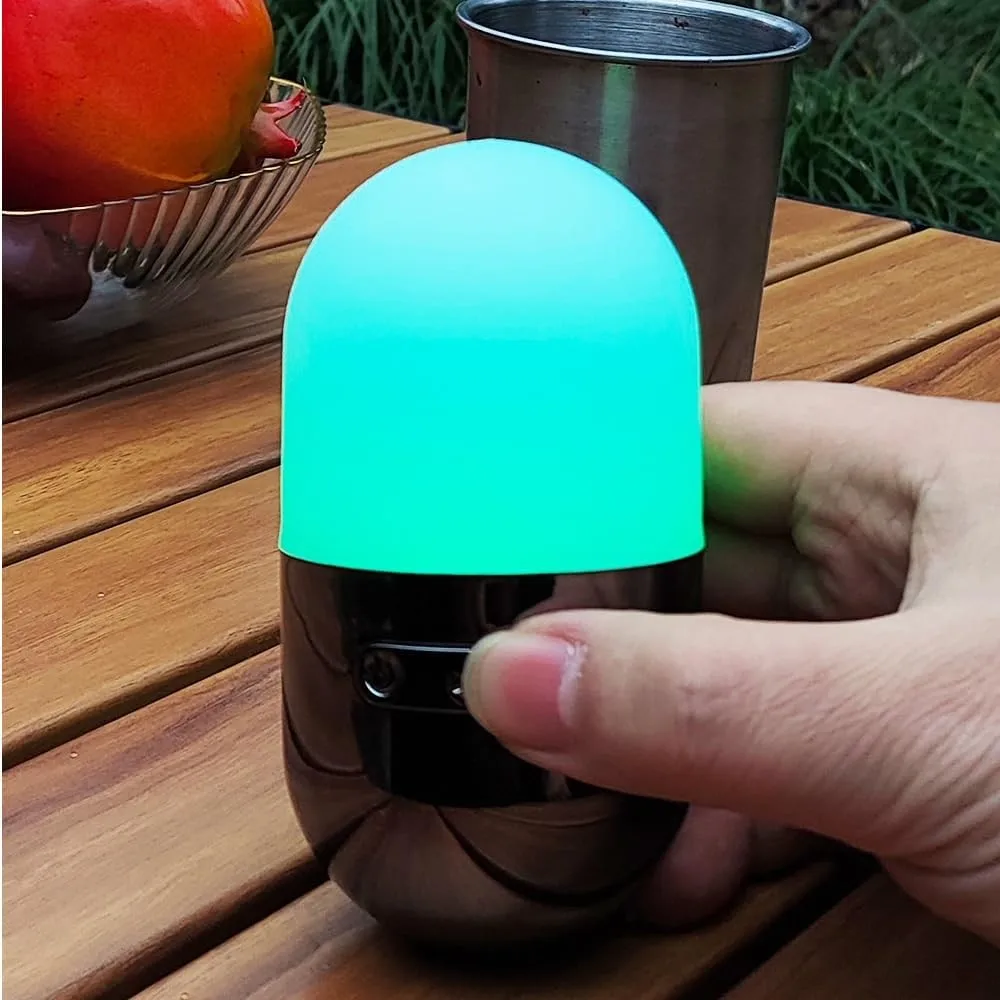 Tumbler Camping Lantern USB Rechargeable LED Tent Lamp IP65 Portable Outdoor FlashlightHiking Emergency Home Bedside Night Light