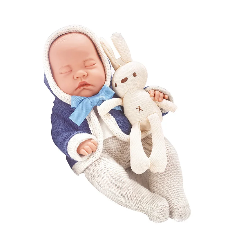 12-calowa lalka Reborn Baby Doll Nowa 30 cm winylowa lalka do spania, w tym ubrania i akcesoria Najlepszy prezent dla dzieci