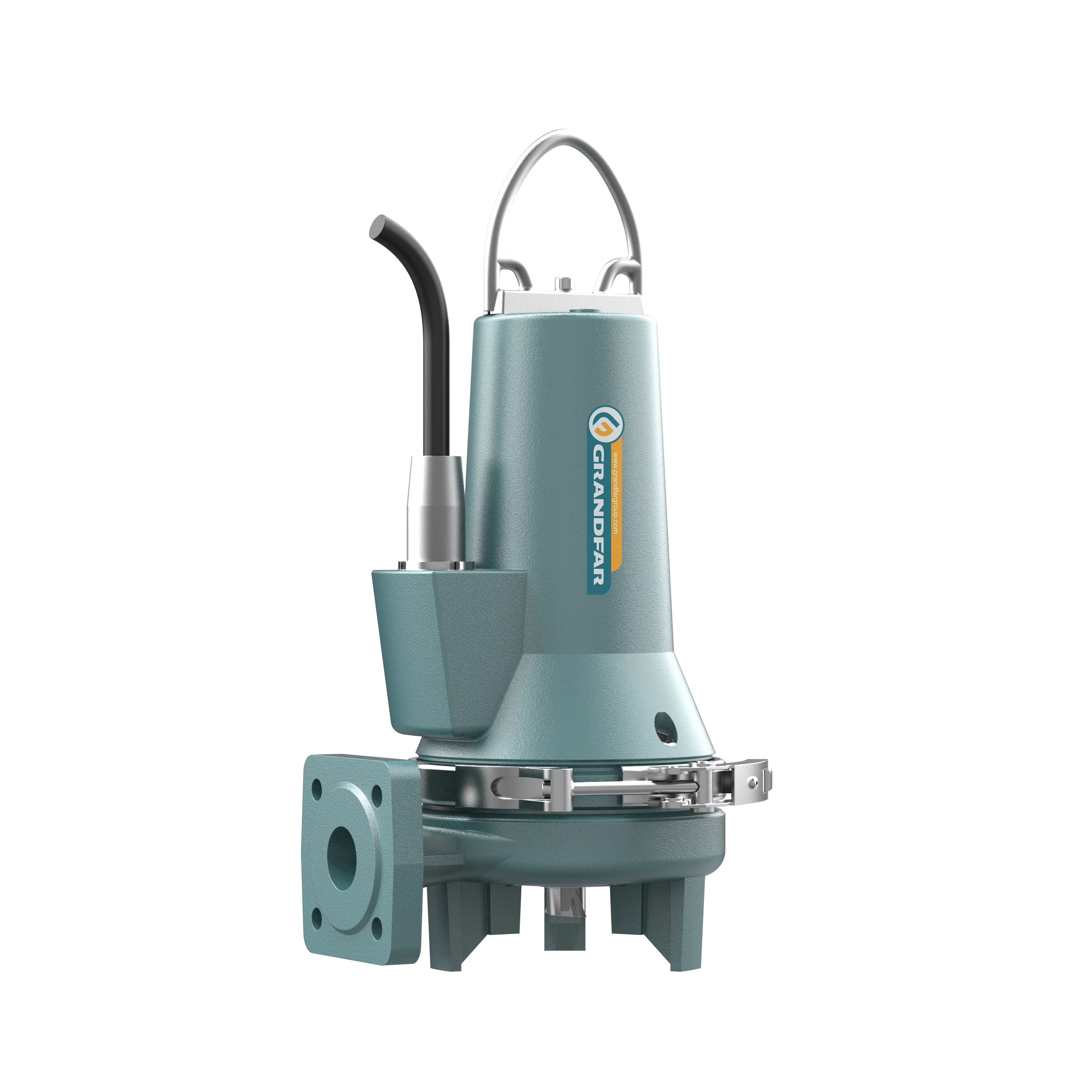 

GRANDFAR 4KW 5.5HP Agriculture Sludge Fish Farming Drainage Submersible Volume Sewage Cutting Water Pumps