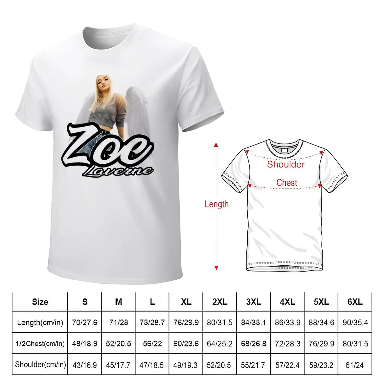 Zoe Laverne #Zody T Shirt Zody Hoodies Zoe And Cody #Zody_Merch T-Shirt quick drying summer top Men's cotton t-shirt