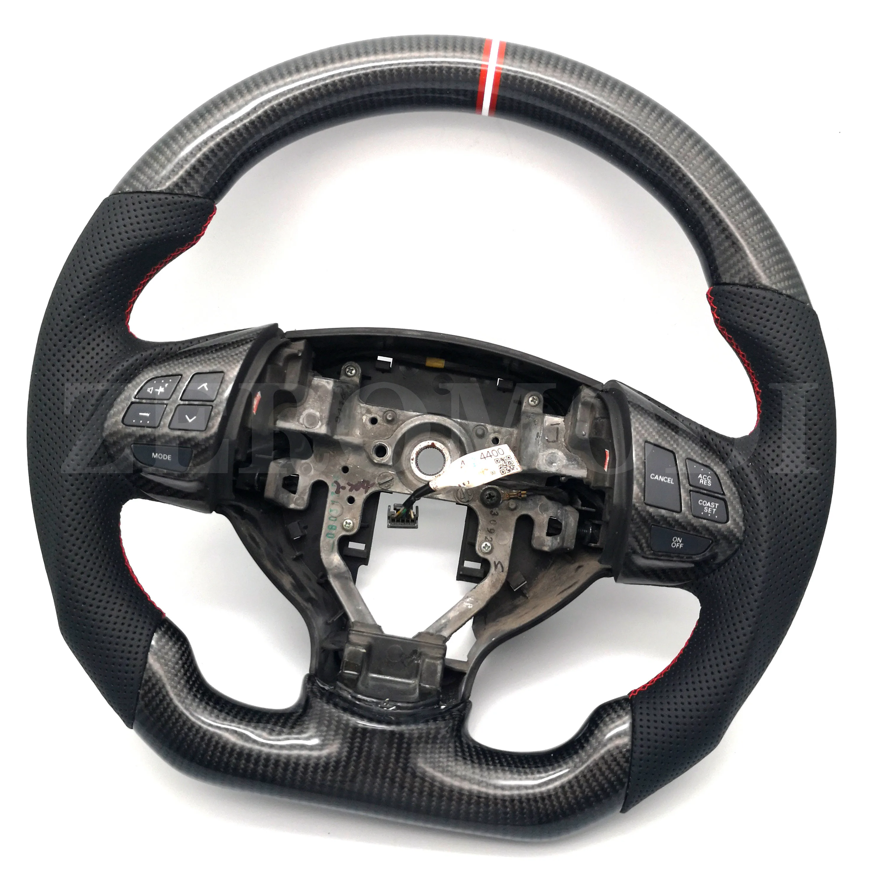 100% Real Carbon Fiber Steering Wheel for Mitsubishi Outlander L200 Sportero Triton 2006-2011