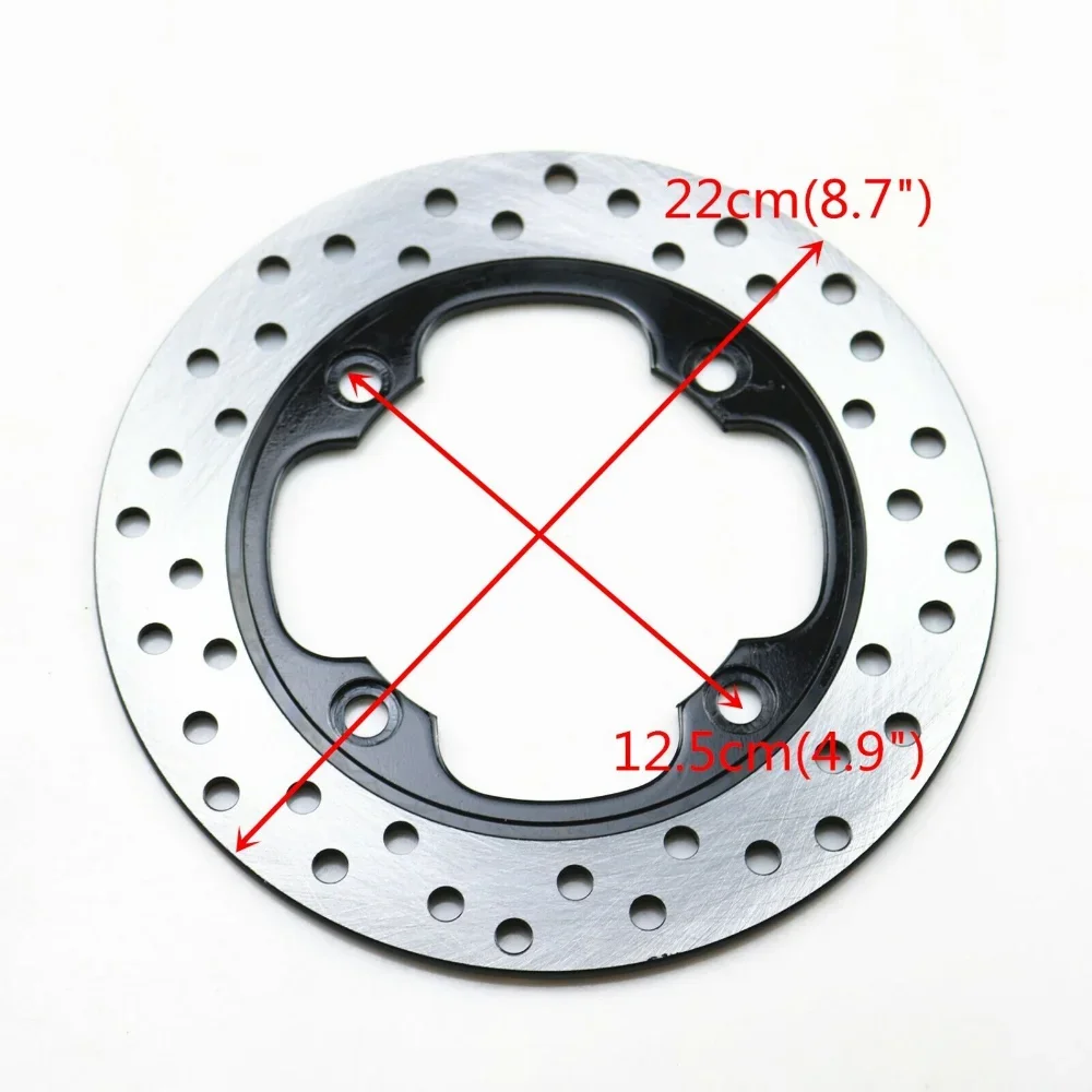 Rotor de disco de freio traseiro para motocicleta, 220mm, para honda cb 600 hornet 1998-2006 cbr600 f2/f3/f4/f4i 1991-2006