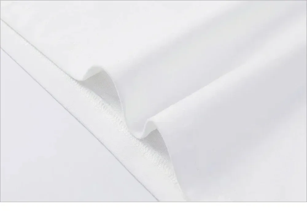 تي شيرت صيفي ممتع ومضحك بأكمام قصيرة للرجال، 2025، قطن خالص فضفاض برقبة دائرية نصف كم #3