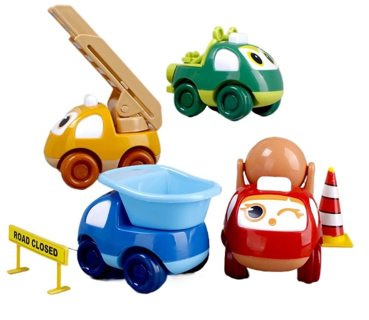 Early Educational Toys for 1-3Y Boys Girls Gift Children Toy Cars Inertial Fire Truck Baby  for Toddlers Engineering Vehicle