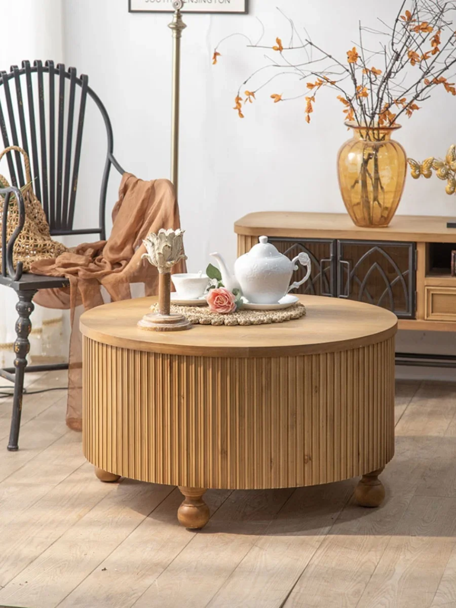 

Круглый журнальный столик в скандинавском стиле, диван, кофейня, небольшой круглый стол, балкон, угловой столик для чайного ресторана