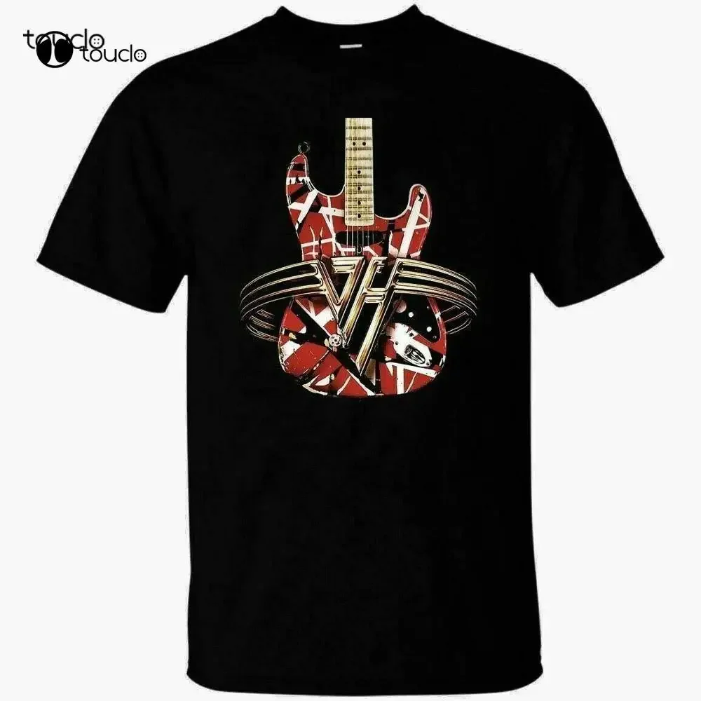 Eddie Van Halen Guitar Concert T-Shirt Unisex Black S-5Xl Custom Aldult Teen Unisex Digital Printing Tee Shirts Women Shirts