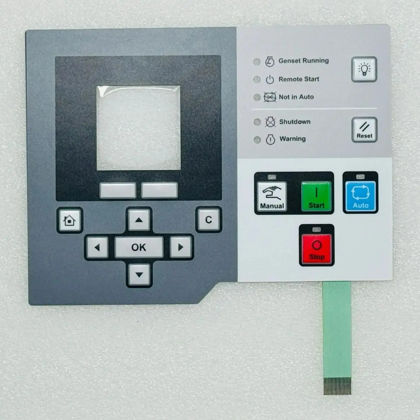 Przełącznik przyciskowy membranowy dla CUMMINS Power Command HMI220 HMI 220 Numer części wyświetlacza: 0300-6314-01 PN 0300631401   Klawiatura Klawiatura — zdjęcie produktu 4